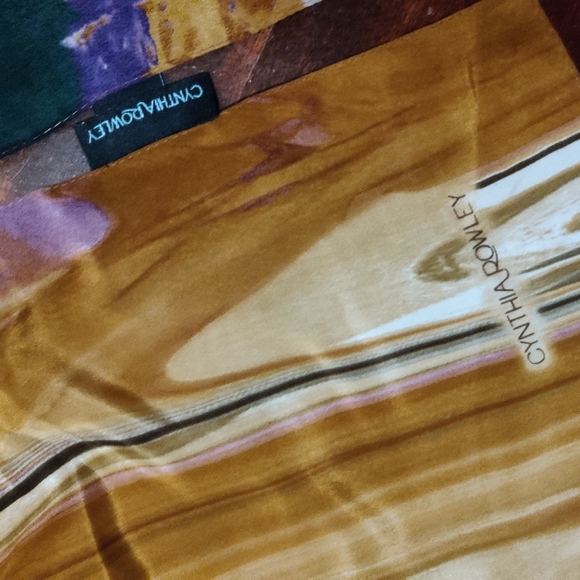 Gorgeous Cynthia Rowley Long Silk Scarf - Picture 8 of 13